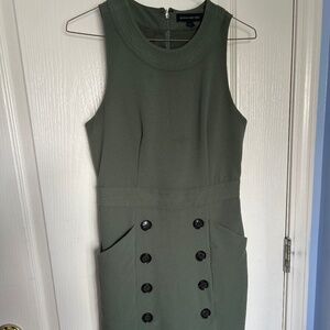 Banana Republic Green Shift Dress